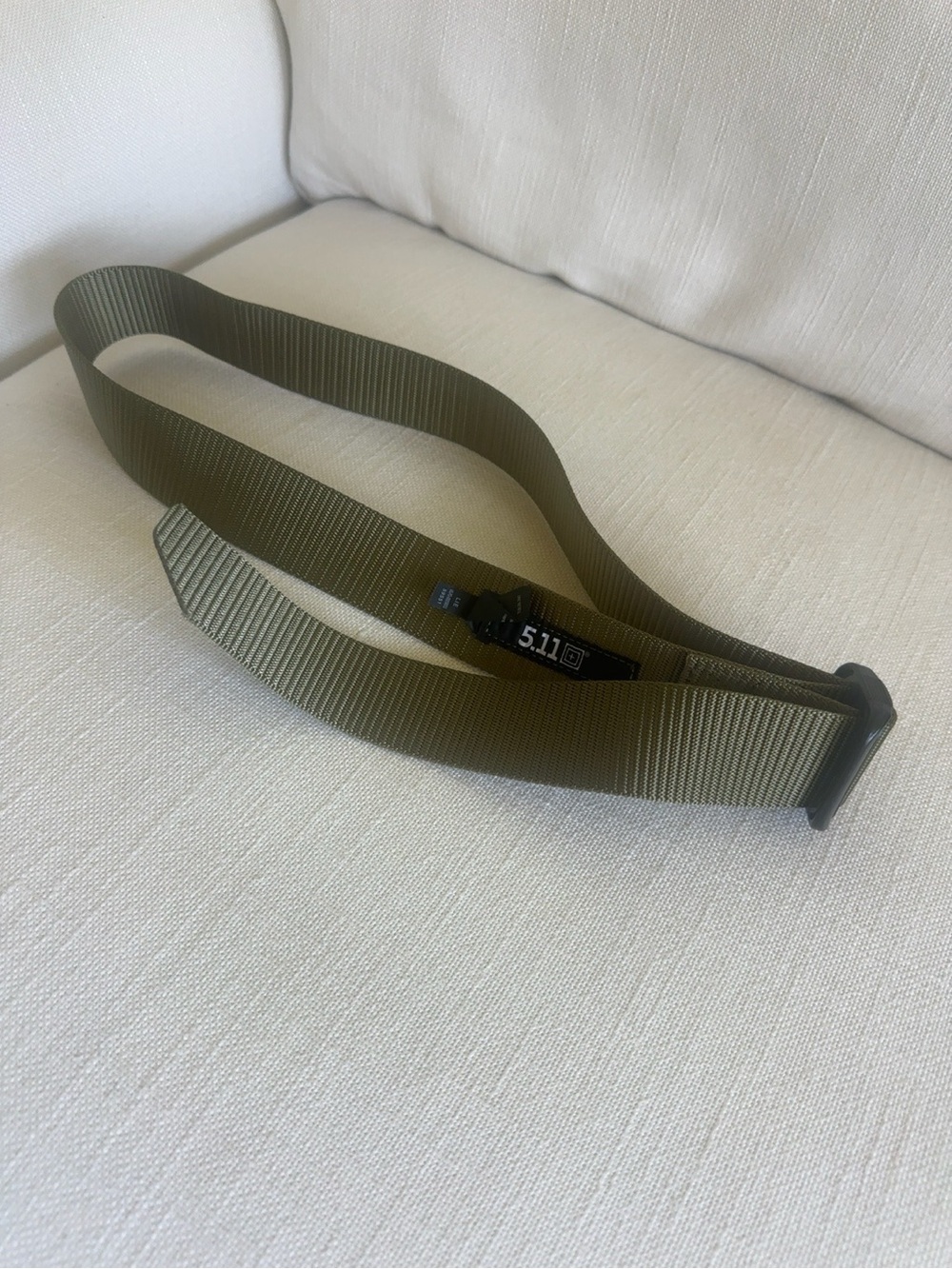 5.11 Tactical Olive Green T-Rail Belt Large Military Utility Belt